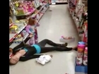 Toddler tries to wake mom from apparent overdose at Family Dollar store.