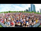 #USMNT Fans Watch USA Beat Ghana in Chicago's Grant Park