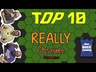 Top Three REALLY Obscure Games