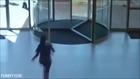Suspected Shoplifter Slams Into Revolving Door