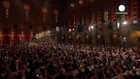 Lavish Stockholm banquet celebrates achievements of Nobel prize winners