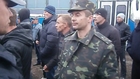 pro-Russian activists disarm the 