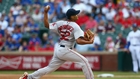 Rodriguez pitches Red Sox past Rangers