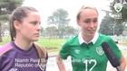 Niamh Reid Burke & Stephanie Roche post match interview - Republic of Ireland v Costa Rica