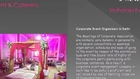 One of the best Wedding Planners Services Providing Company In Delhi NCR, South Delhi, ...
