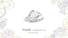 Poppy engagement ring