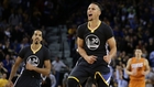 Warriors storm past Suns late for 59th win