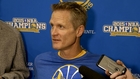 Kerr not expecting Curry to play in Game 3