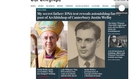 DNA test shows Archbishop of Canterbury’s father was Winston Churchill’s private secretary