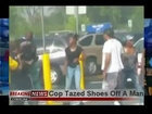 WTF..Walmart: Man Gets Shoes Tazed Off! Woman With No Panties Get Arrested!