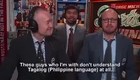 Manny Pacquiao Trolls two Americans using his National Language [SUBTITLE ADDED]