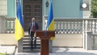 Ukraine PM calls for new sanctions on Russia