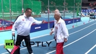 Poland: Check Europe's 105-yo record-holding athlete Kowalski compete