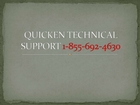 quicken chat support +1-855-692-4630