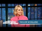 Taylor Schilling's Orange Is the New Black Sex Scene Accident - Late Night with Seth Meyers