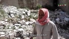 Massacre in Talbiseh from heavy warplane shelling on civilians’ homes – english subtitle.