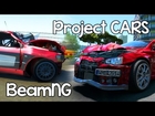 Project CARS vs BeamNG Drive - CRASH TESTING [PC Gameplay Video]