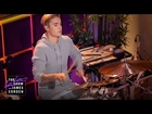 Justin Bieber Is the New Late Late Show Drummer