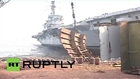 India: See India's first aircraft carrier turned to scrap