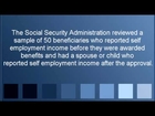Individuals Hiding their Self Employment Income while Receiving SSDI Do Get Caught