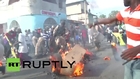 Haiti: Port-au-Prince BURNS amid renewed anti-govt protests *GRAPHIC*
