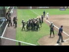 Army Softball: Kasey McCravey Leaps Over Catcher to Score