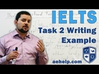 IELTS Writing Task 2 Lesson and Example Essay #4