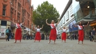 Fun surprise Greek dancing in Manchester city centre!