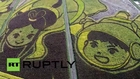 Japan: Drone captures stunning Guiness Record breaking rice field art