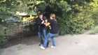 Girl beats up guy for cheating