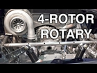 The Epic 4-Rotor Rotary Engine - Never Used In A Production Car