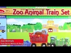The Zoo Animal Train Set by Melissa & Doug 643