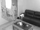 Attempted Armed Burglary Caught On Home Security Cam