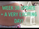 PREGNANCY VLOG 19- 38 Week Update + A Very Special Day