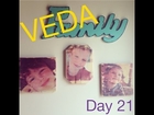 VEDA Day 21......Mod Podge Wood Picture Transfer (another Pinterest DIY)