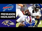 Bills vs. Ravens | NFL Preseason Week 3 Game Highlights