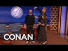 Starlee Kine & Conan Crack The Mystery Of Jake Gyllenhaal's Height  - CONAN on TBS