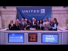 United Continental Holdings Visits the NYSE
