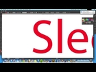 Tutorial 361 How to convert TEXT into SHAPES   Adobe Illustrator CS6