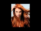Light Auburn Hair Color with Red Highlights