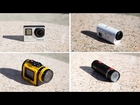 GoPro Hero4 Silver vs Sony Action Cam Mini vs Replay XD Prime X vs Kodak SP1