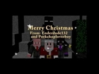 minecraft animation Christmas with ender and pork