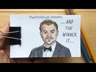 Leonardo DiCaprio Oscar Winning Flipbook Animation