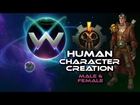 WildStar | Human (Exile) Character Creation With Commentary (Male & Female)