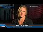 Holly Holm Doesn't Expect to Miss Much Time w/ Herniated Disc