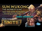 Smite: Sun Wukong Arena Gameplay - 