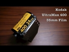 Ultramax 400 ASA Speed Kodak Film in 24 Exp Film Roll For 35mm Cameras / C41 Color Photo Processing