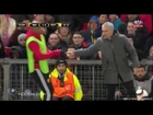 Marcos Rojo eats a banana during Rostov clash   Mourinho and Young  link up play