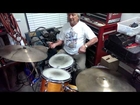 Rene Duchetta on drums