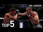 Joe Lauzon MMA Jiu jitsu Top 5 UFC fight highlight 2015